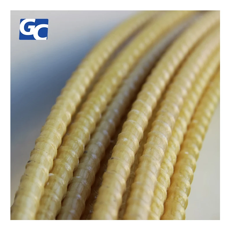 GRECHO GFRP Fiberglass Bar Glass Fiber Rebar Epoxy Composite Fiberglass Rebar For Concrete Reinforcement
