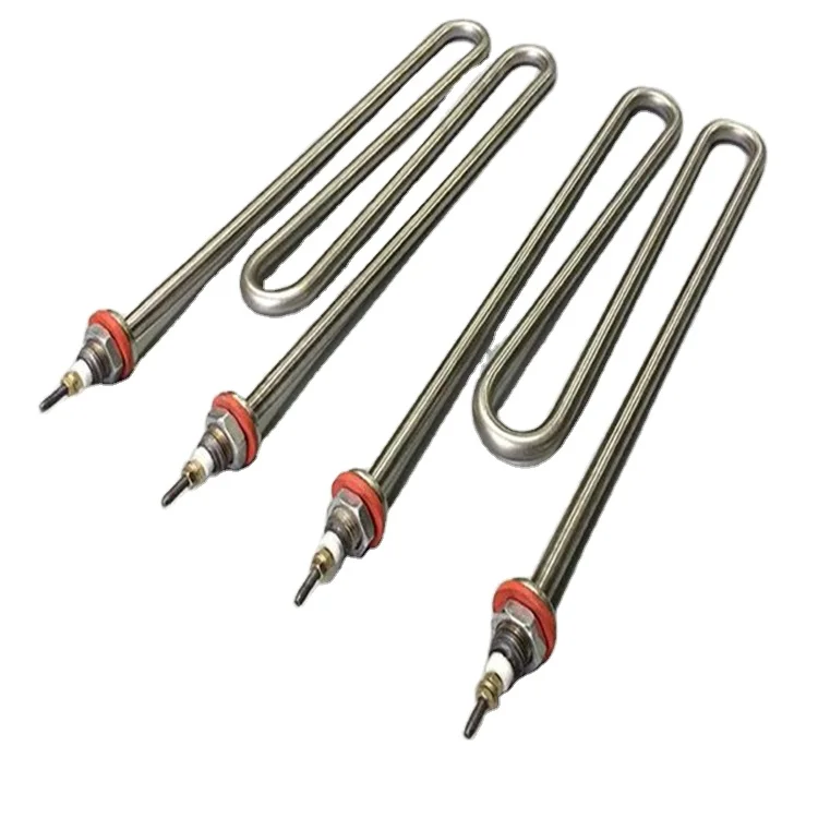 Sus304 Double U Shape Tubular Heating Element 240V 2.5Kw Tubular Heaters