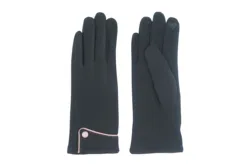 Женские модные перчатки с кнопкой, перчатки для улицы, женские перчатки для рук