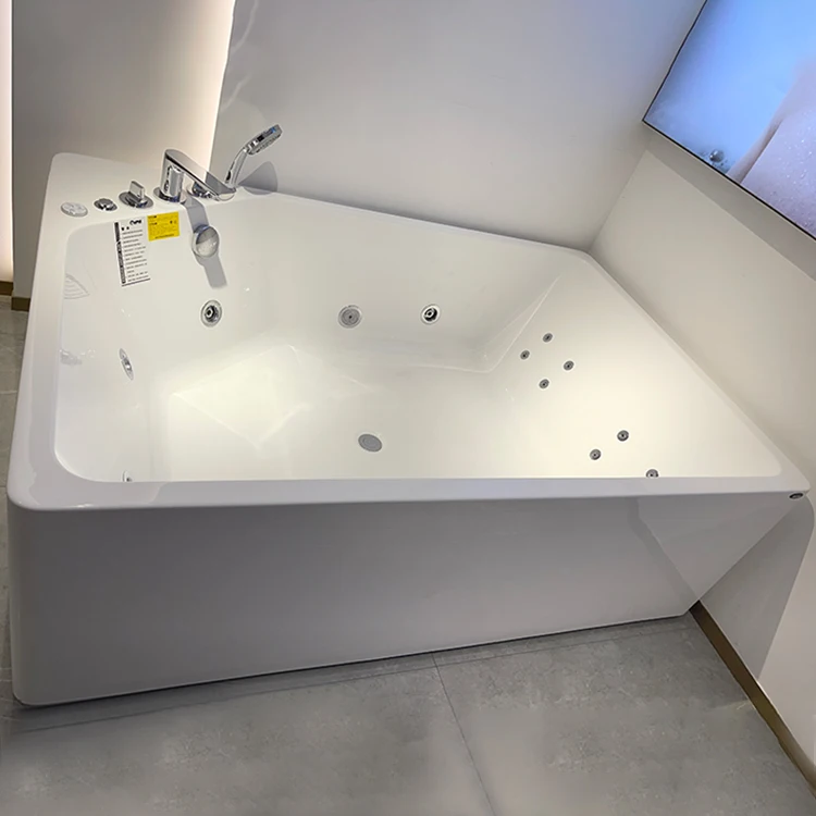 Competitive Price European Home Hotel Acrylic Bathtub Freestanding Bathtub For Adult China