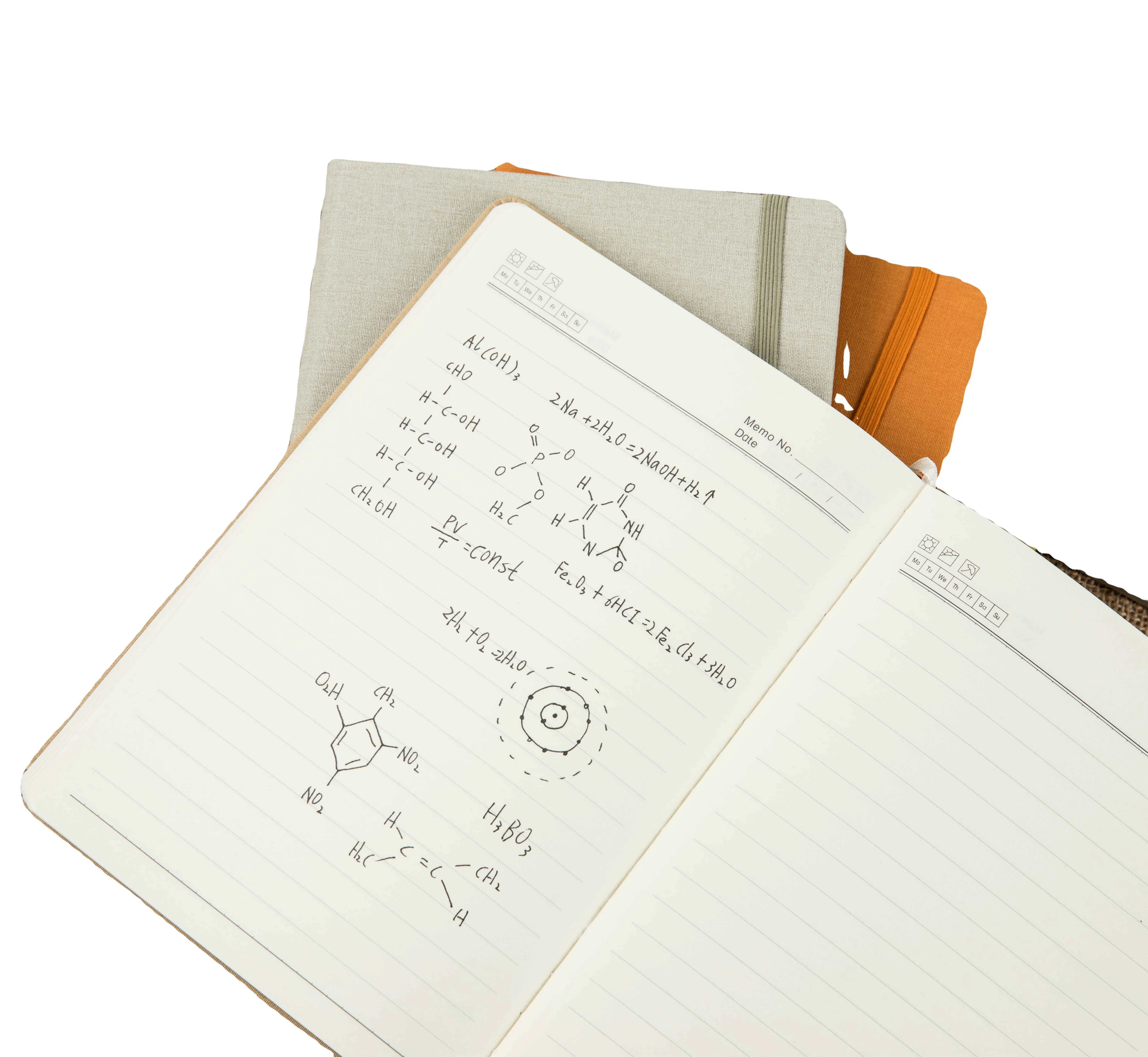 High Quality Free Sample Personalized Printed Pu Leather Diary 2024 Notebook Notepad A5 Notebook Writing Paper Stationery 50 Pcs