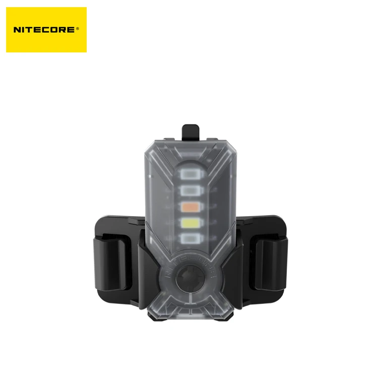 Перезаряжаемый сигнальный фонарь NITECORE NU07 LE для правоохранительных органов, USB Перезаряжаемый налобный фонарь