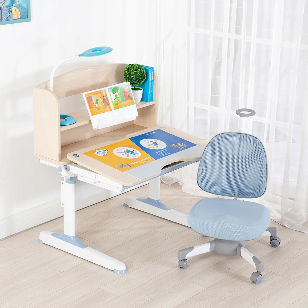 GMYD Wholesale Eco-friendly Height Adjustable Ergonomic Study Toddler Child Kids Table and Chair