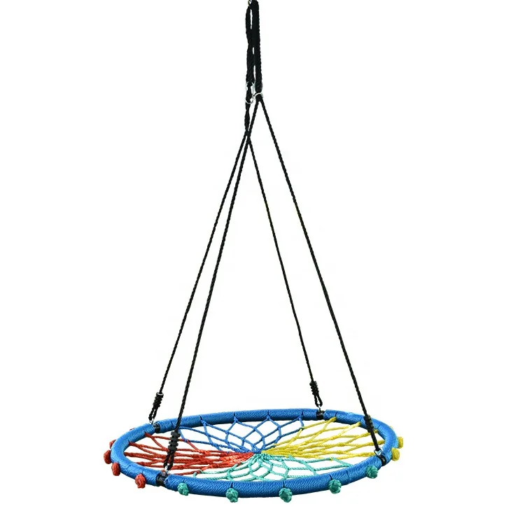 
Уличный садовый гамак, подвесное кресло, веревка, веревка, качели, детское круглое гнездо, блюдце, качели на дерево 