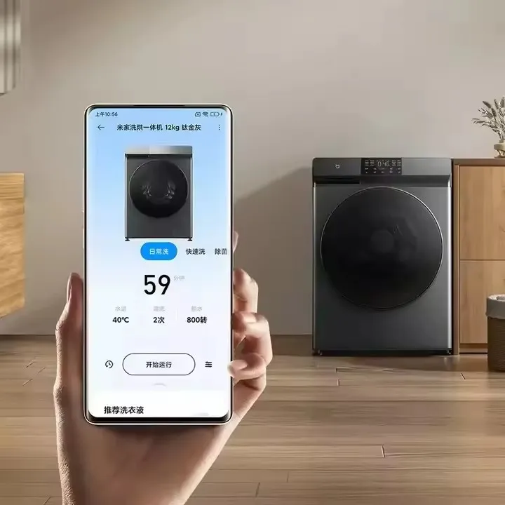 Xiaomi mi умная стиральная и сушильная Интегрированная машина 12 кг с прямым приводом барабан переменной частотой полностью автоматический