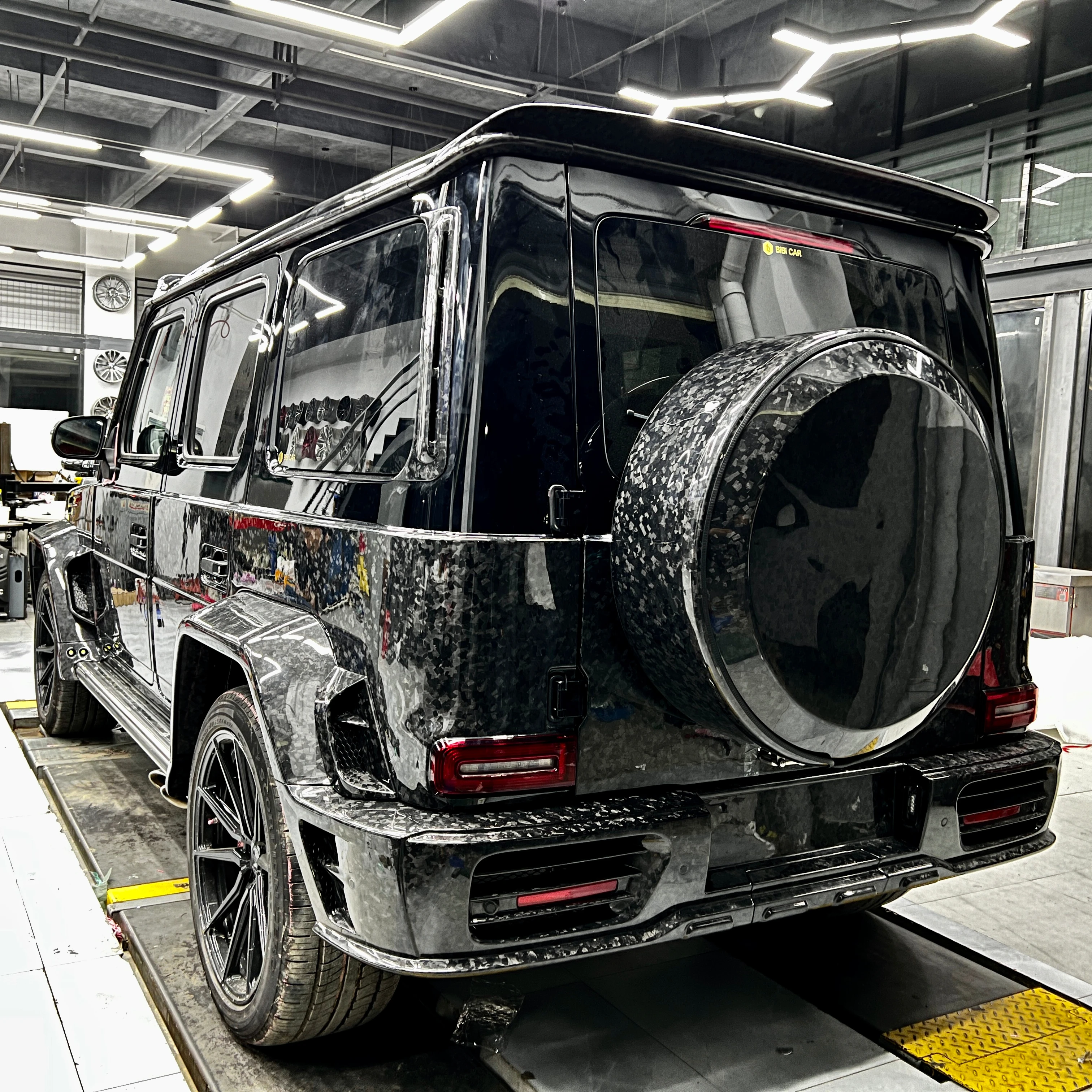 Кованый карбоновый корпус W464 полный комплект обновление до G63 для G класса W464 G350 500 550