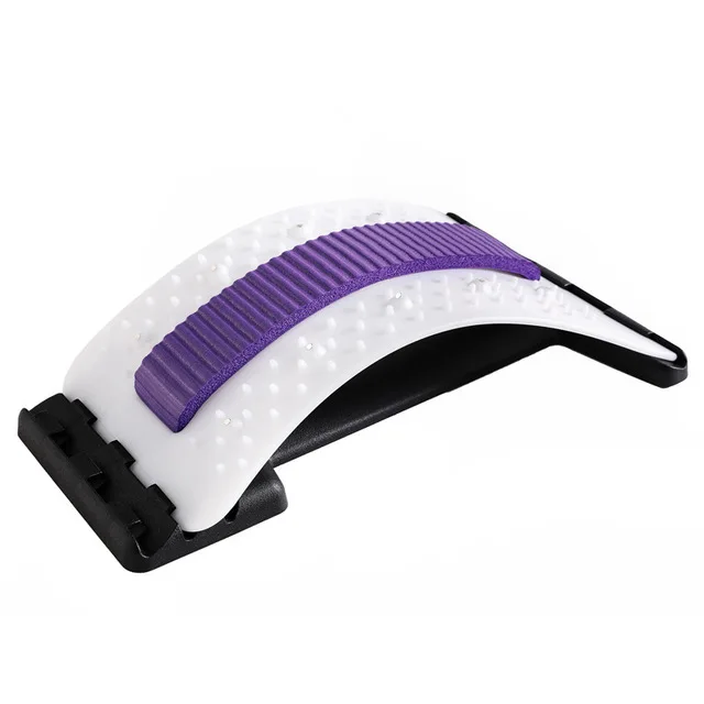 
New Adjustable Spine Pain Relief Magnetic Orthopedic Lumbar Support Back Massage Stretcher 