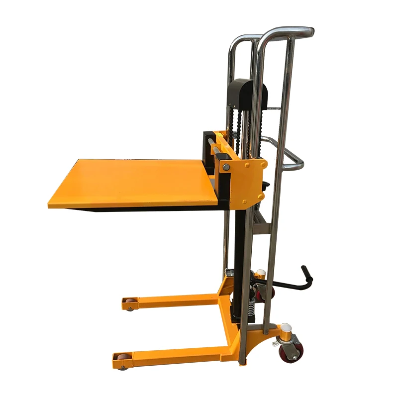 Lightweight Hand Pallet Stacker 400kg Load Capacity
