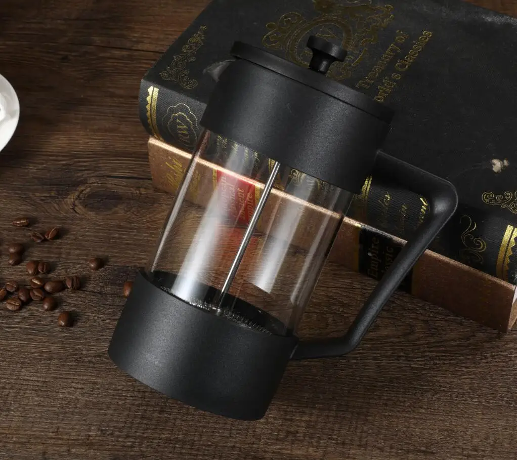 French Press Coffee Tea Brewer Coffee Pot Coffee Maker Kettle 350ML 600ML 1000ML Stainless Steel Thermos Barista Tools