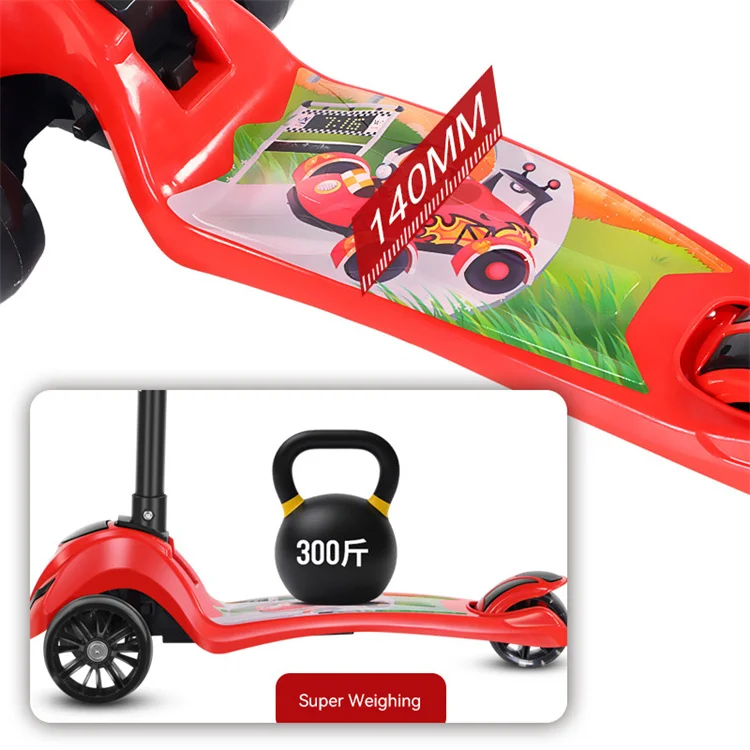 Chinese Supplier Oem Adjustable Skateboard Baby Children Scooter Boards For Kids