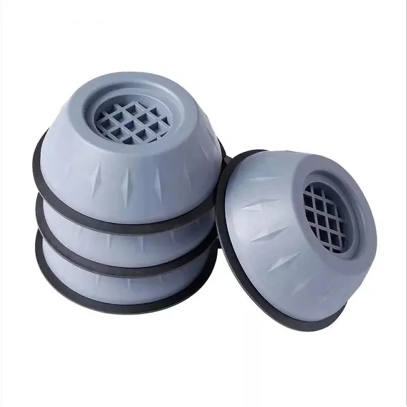 4pcs/set Anti Vibration Washer Feet Pad Universal Washing Machine Anti-Skid Roller Kit Furniture Lifting Foot Base
