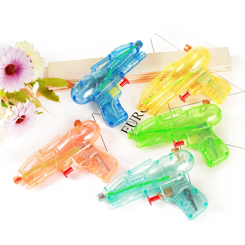 mini portable plastic water injector gun toys for adults kids summer