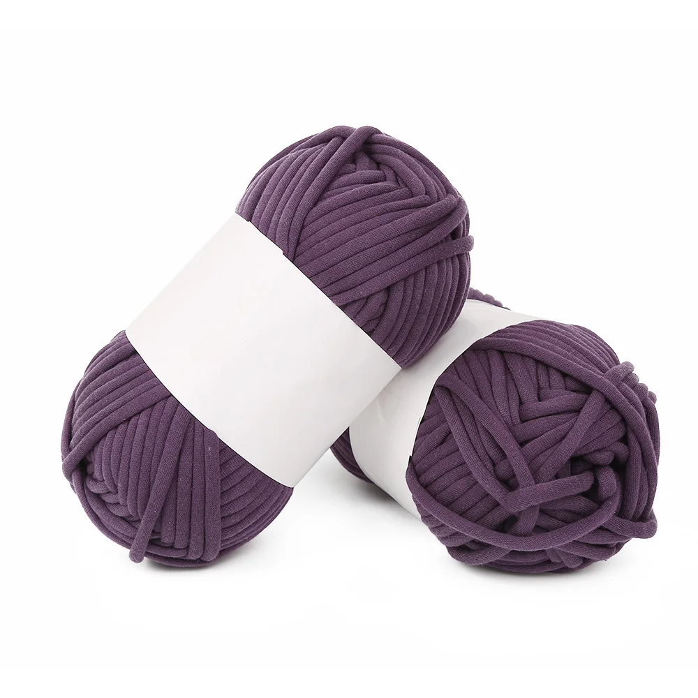 Cotton Tube Filled Yarn Seamless Giant Yan Hand Knitting Chunky