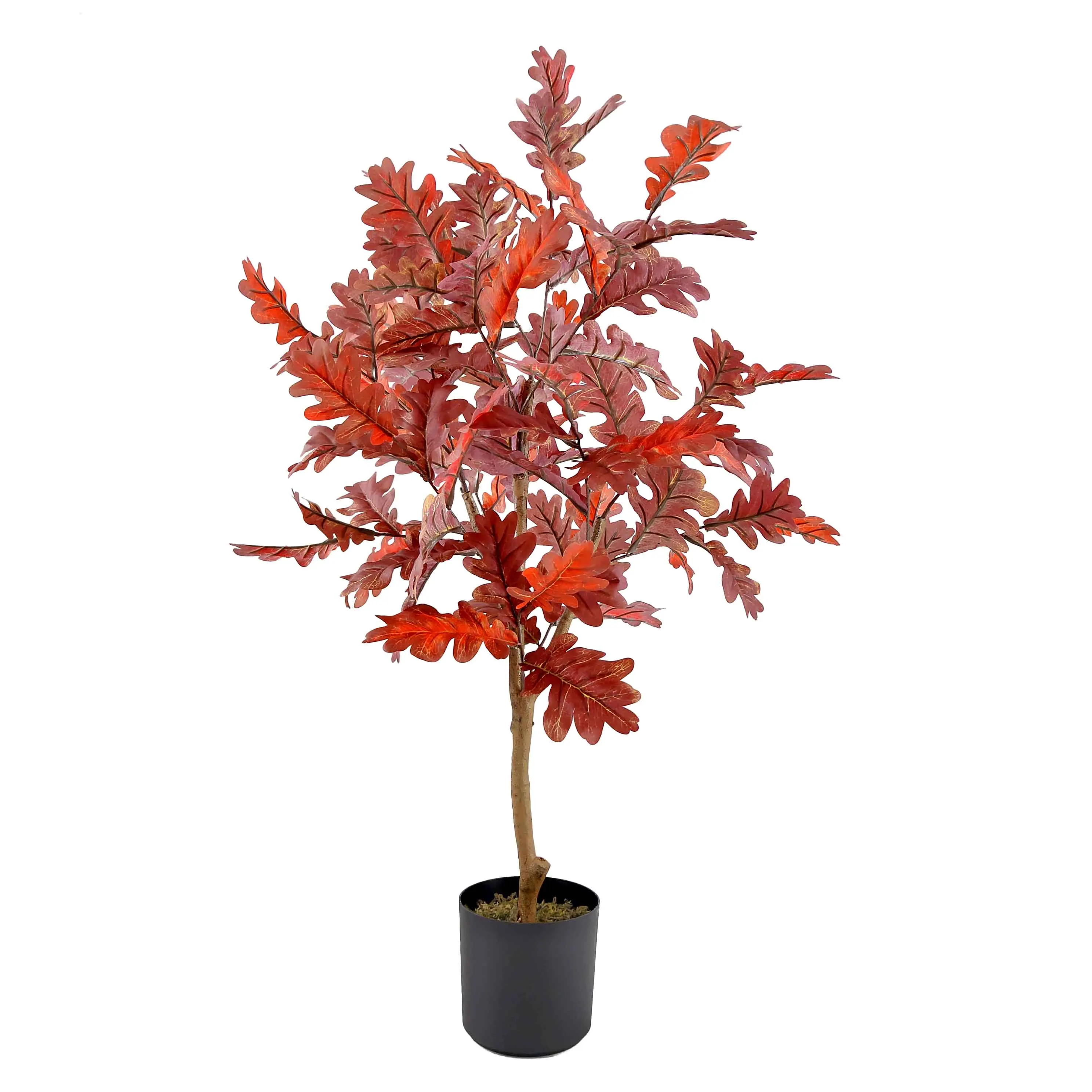 Artificial plant Autumn Tree wedding background wall Artificial maple tree large artificial tree Faux Tropical Ficus Tropical