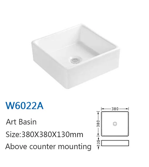 professional sanitary ware wash art basin sink in bathroom