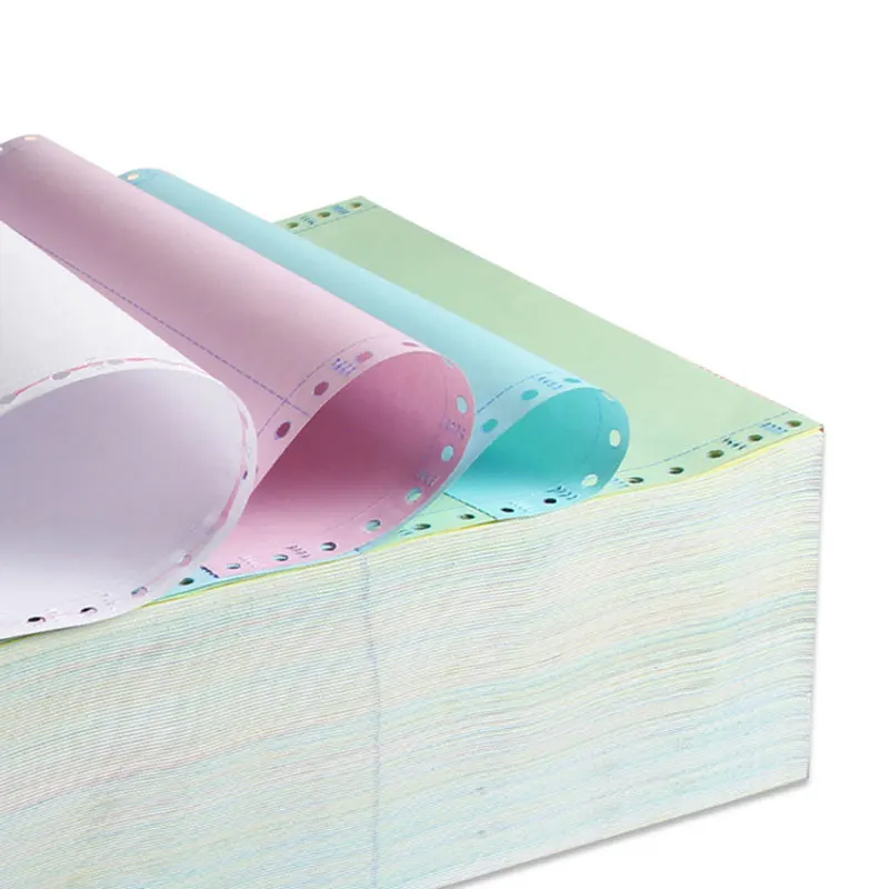 Wholesale Bill Invoice Book Carbonless Custom Printing Perforated Computer Typing CB CFB CF Continuous Copy Ncr Paper