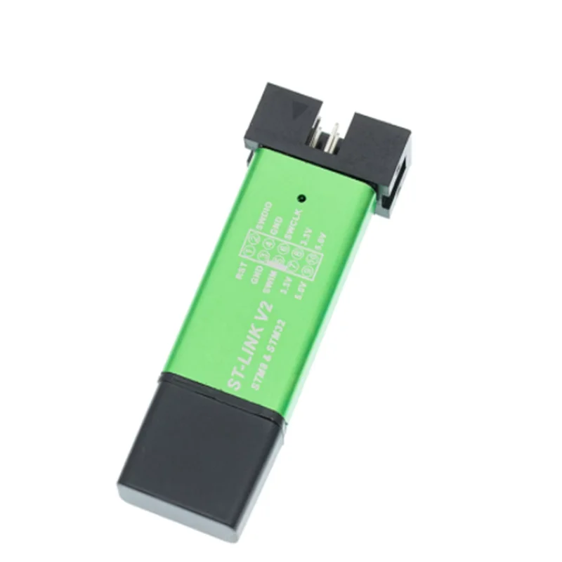 ST LINK Stlink ST-Link V2 Mini STM8 STM32 Simulator Download Programmer Programming With Cover DuPont Cable