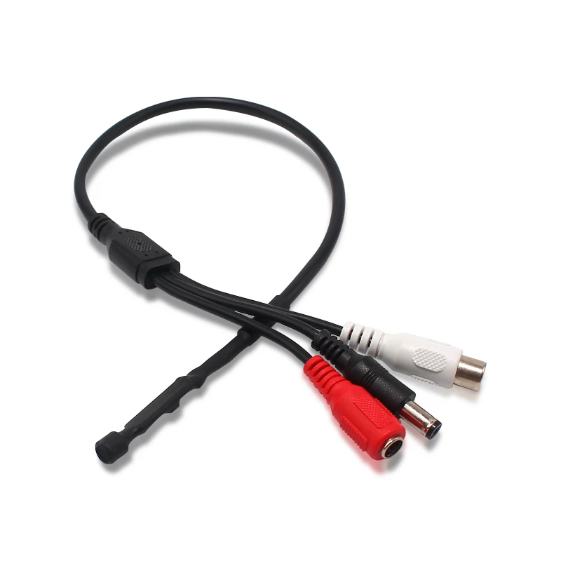 Accessories Concealed Miniature Noise Reduction High Sensitivity Fidelity Hidden Video Power Speaker For Camera Cctv Microphone