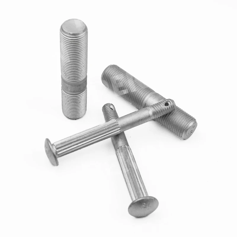 Customizable Stainless Steel Partially Threaded Double Stud Bolt Carbon Steel DIN835 Double Head Stud