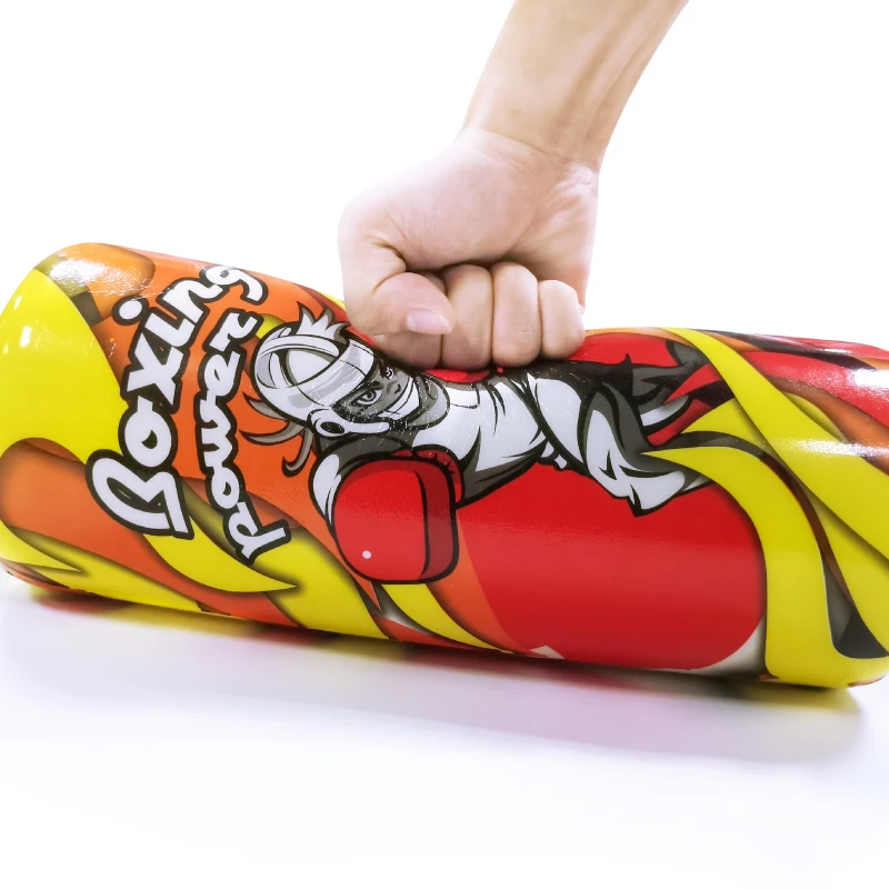 Custom PU foam punch children pugilism bag with mitten