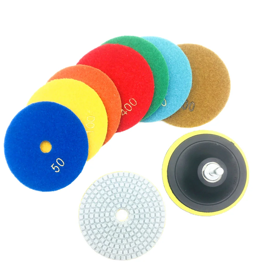 Diamond Material Marble Polishing Disc Floor and Granite Buffing Pads Customized OEM Support for Stone Applications