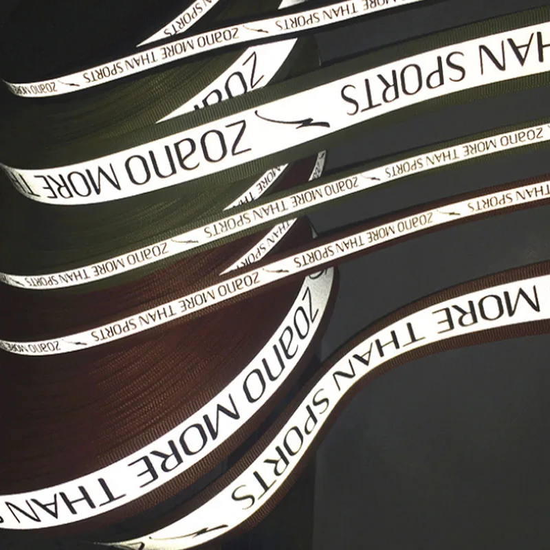 Accept Custom Patterns Luggage Sustainable manufacturer low price small MOQ  PP Polyester nylon cotton twill herringbone webbing