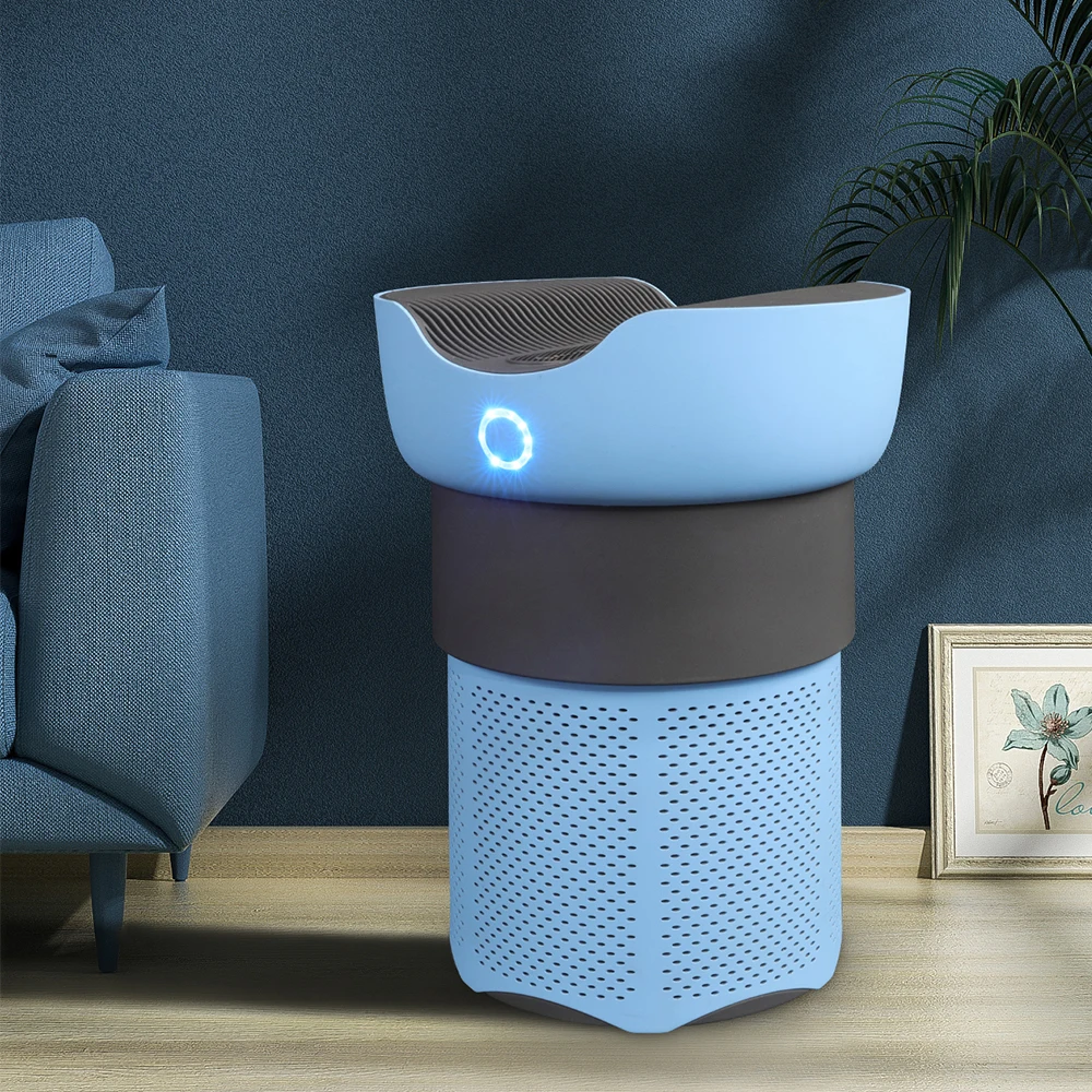 BKJ-22M 2024 Stylish Portable Efficient HEPA Filtration 5 fan speeds Air Purifier with WiFi Feature for home use