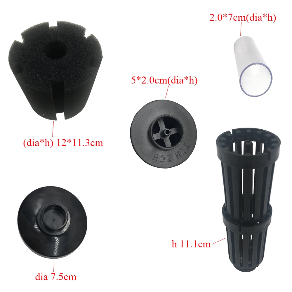 XY-380 Premium Aquarium Sponge Filter Efficient Filtration for Crystal Clear Water