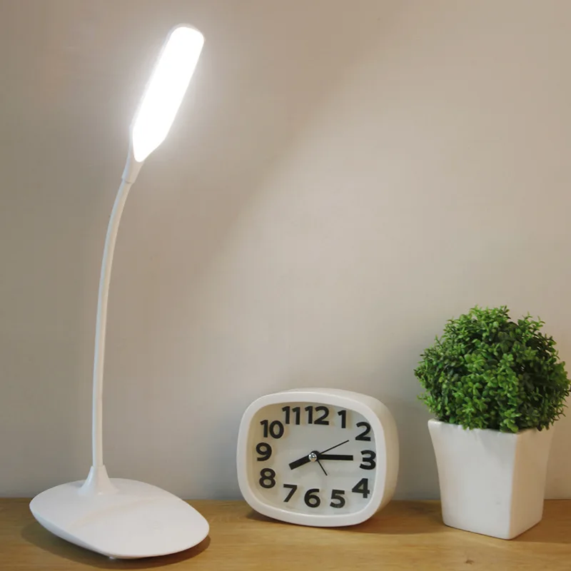 Led Desk Lamp Dimmable Touch Table Lamp Rechargeable Study Student For Reading Office Night Light Eye Protection