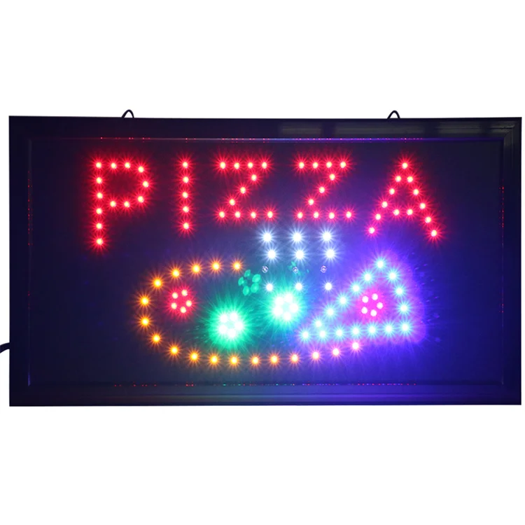 Factory direct sales customization led pizza letter sign board