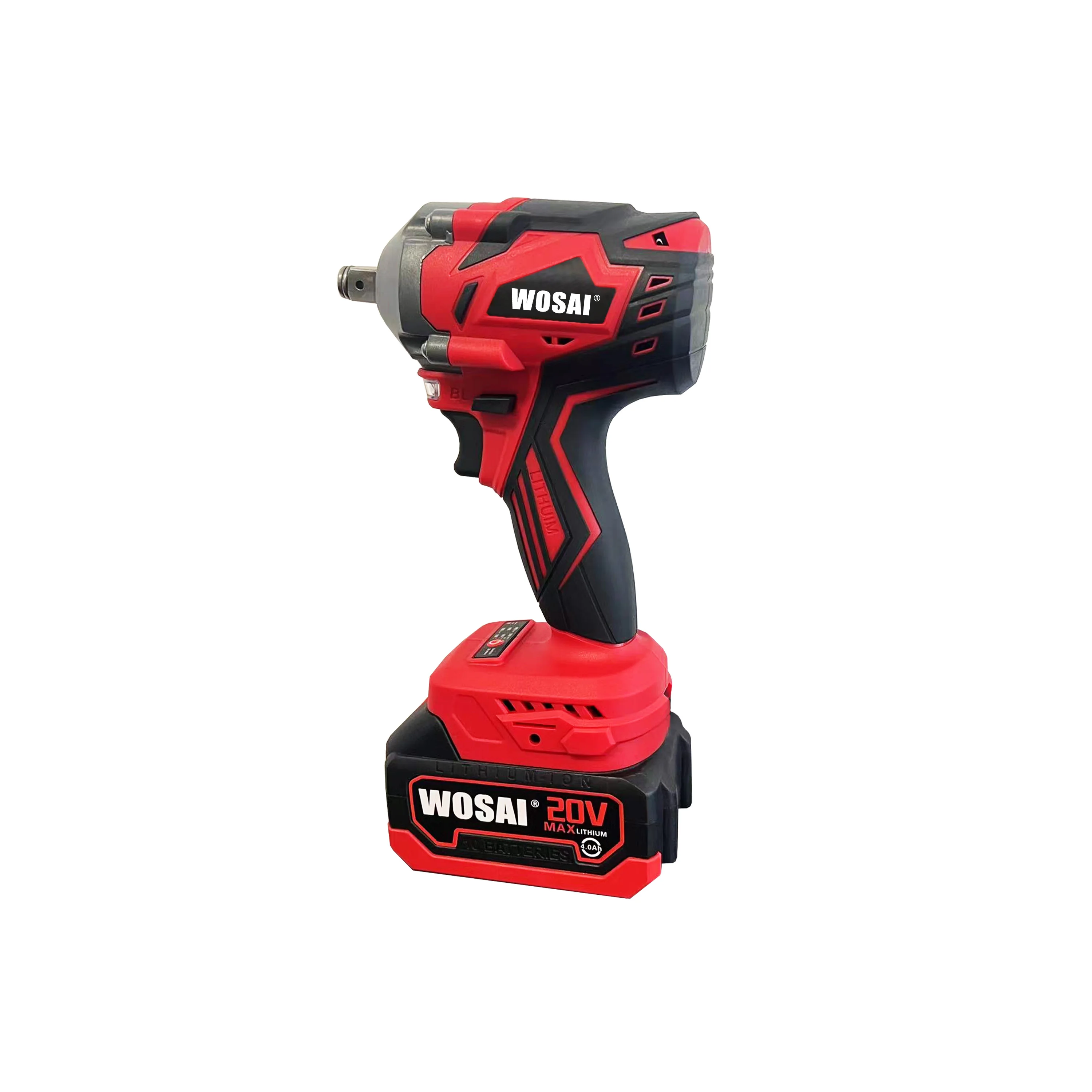 WOSAI China New design Handmade Tools 450Nm Electrical Strong Impact Wrench