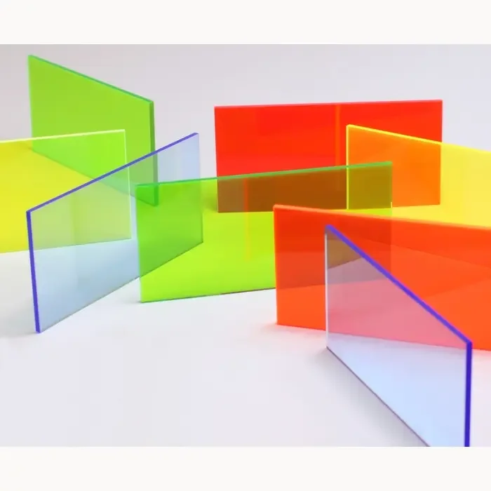 Shuohang factory cast and extruded heat bend transparent colorful 1250*2450mm 3mm thick cast acrylic sheet