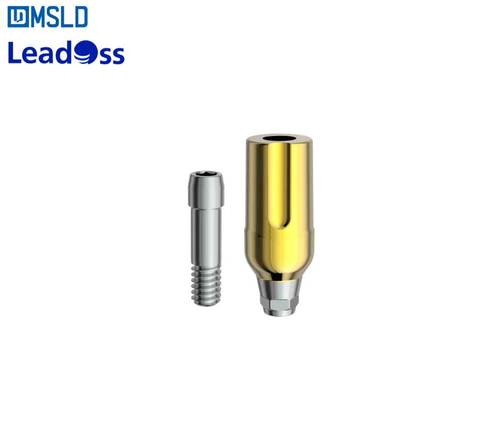 MSLD LeadOss Milling Abutment China Dental Implant Bone Level titanium implant fixture submerged type SLA manufacturer