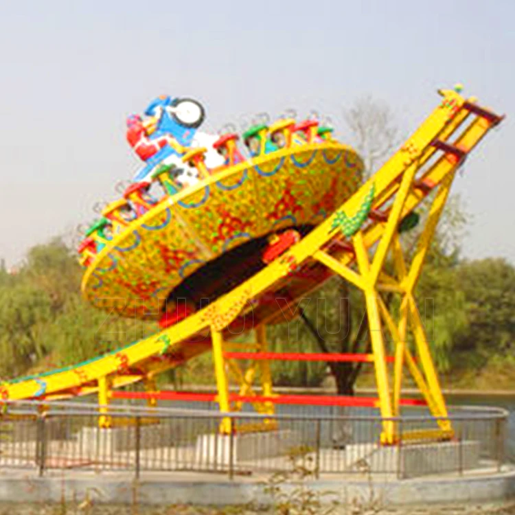 Factory Price ufo flying saucer Amusement Park Funfair Rides flying spinner mini ufo for sale