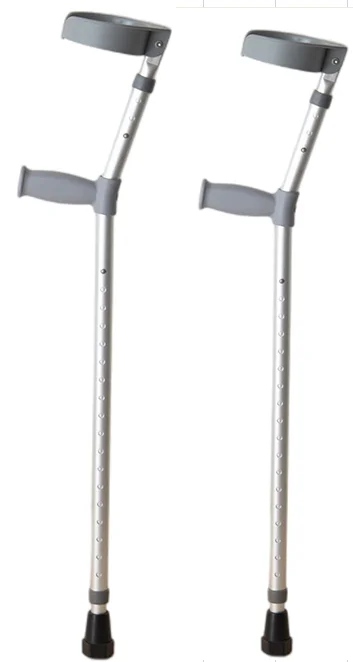 Factory customized medical handle assisted walking crutches for the disabled elbow crutches for the elderly