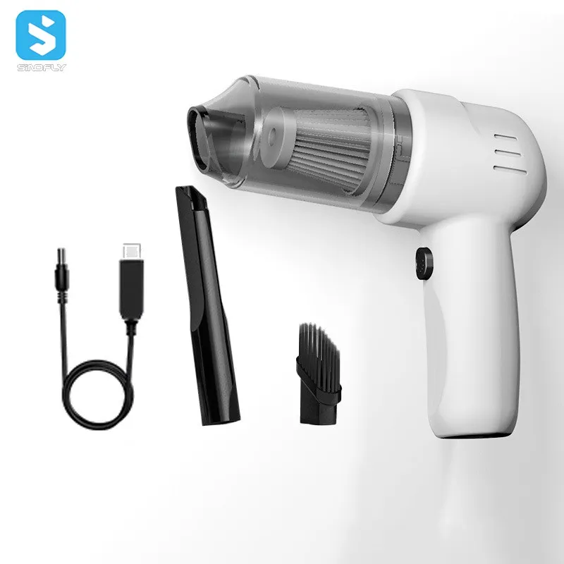 Home Handheld Power Suction Wireless Auto Vehicle vacuum Cleaner 60W 3000pa Portable Cordless Mini Car Vacuum Cleaner