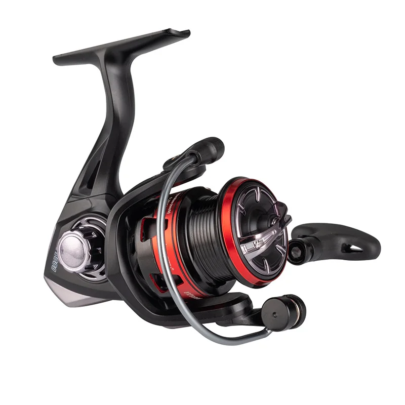 WeiHe LY1000-2000 5.2:1 Spinning Fishing Reel For Casting  With Metal Spool