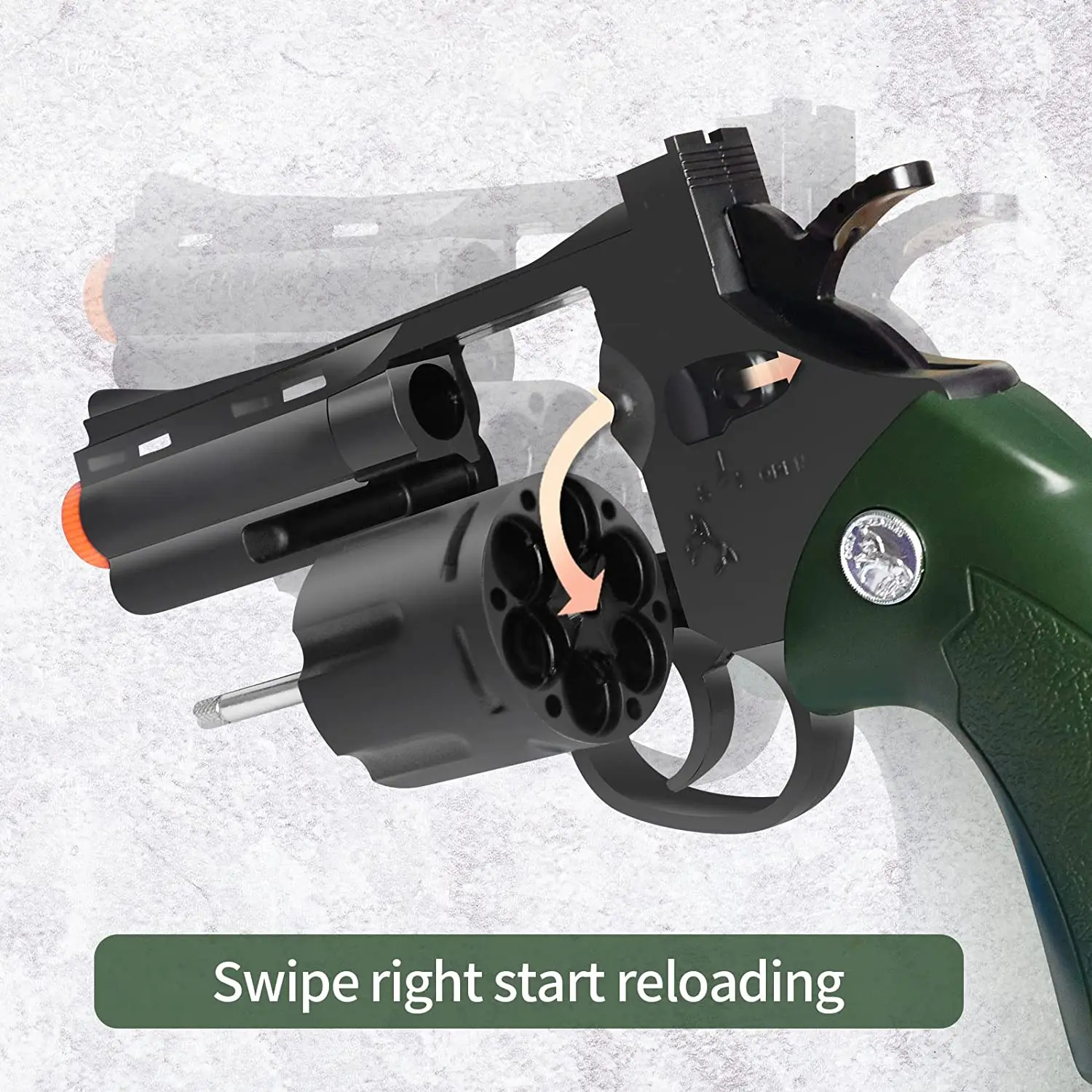 Kyktoys Jouet Pour Enfants Electric Soft Bullet Gun Safe Shooting Kids Air Soft Toy Guns Boys Toy Shoot Games Pistolet Jogos