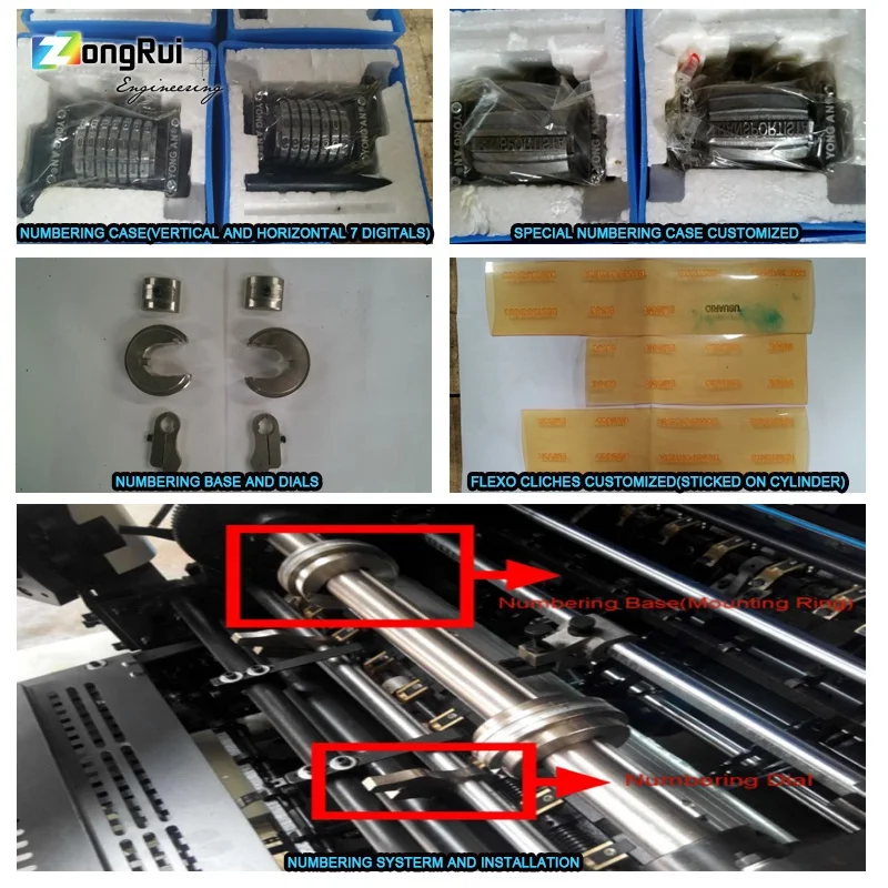 Offset Printing Machine Top Leader ZR247IINP Magazine Numbering Printing Press Machine