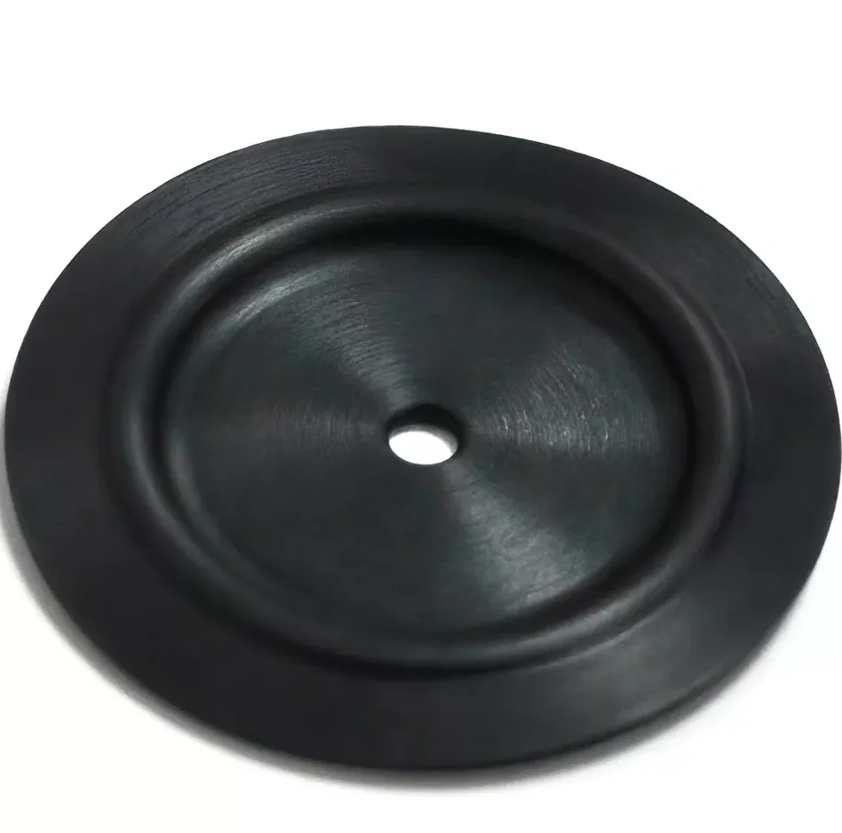 Fkm silicone nbr material water tank auto parts custom black rubber diaphragm sheet from factory made