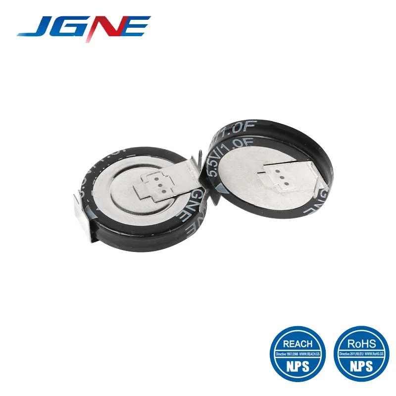 Wholesale Price China Supplier 5.5V 1F Type H Ultracapacitor Super Gold Capacitor for Hot Water Heater Electricity Meter