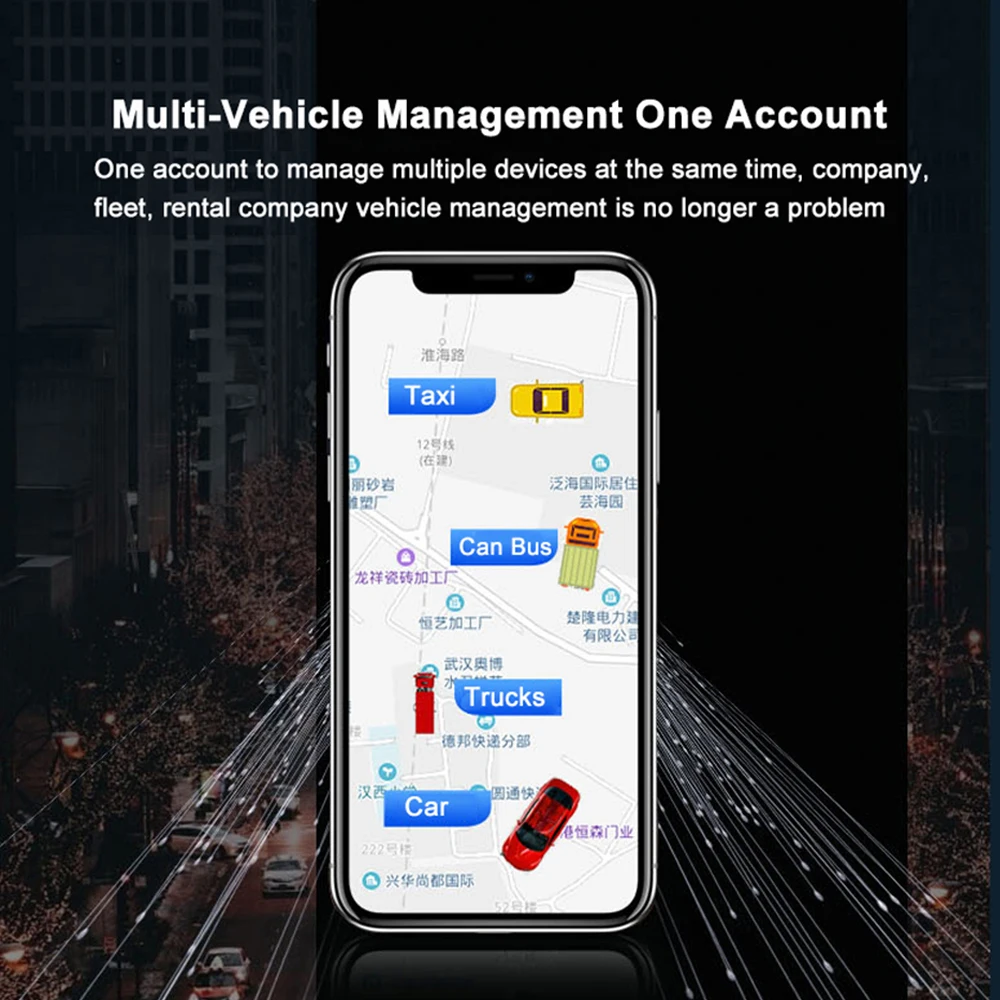 Gps/Gprs/Gsm Real Time Gt02B Car Gps Tracker Anti-Detection Electronic Fence Security Alarm 4G Mini Wireless Smart Rts Locator