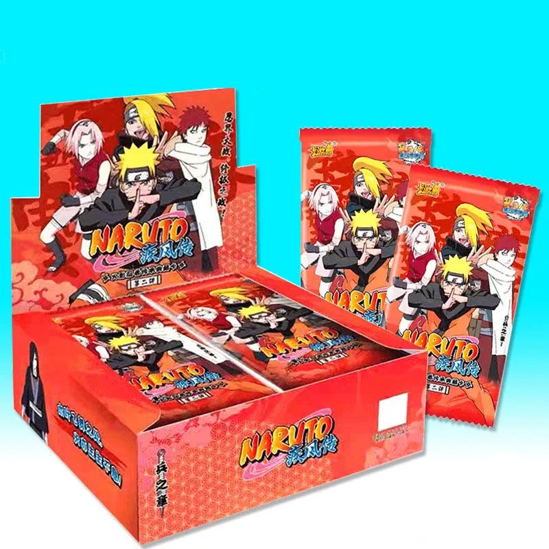 Authentic Narutoes Inheritance Collection Kayou Card Game Tier 2 Wave 2 Weapon Chapter Card Album Printed Paper Usage Board Game