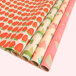 Trending product transparent printing art wrapping paper China supplier gift wrapping paper