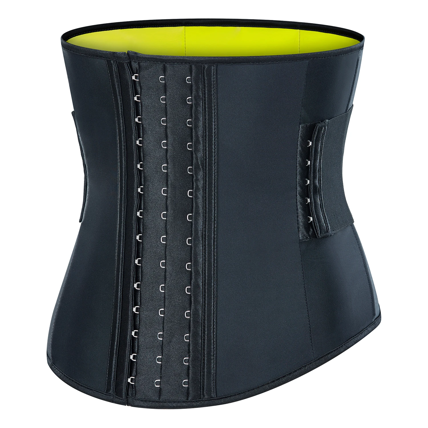 Cross-border double-reinforced belt sports abdomen corset neoprene waistband sweat belt three-breasted buckle