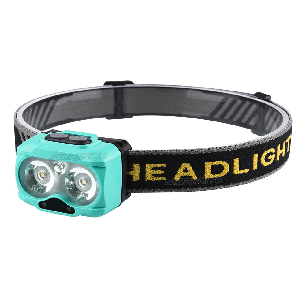 STARYNITE, 400 люмен, индуктивный светодиодный фонарик, перезаряжаемый фонарик для кемпинга, бега, чтения, походов