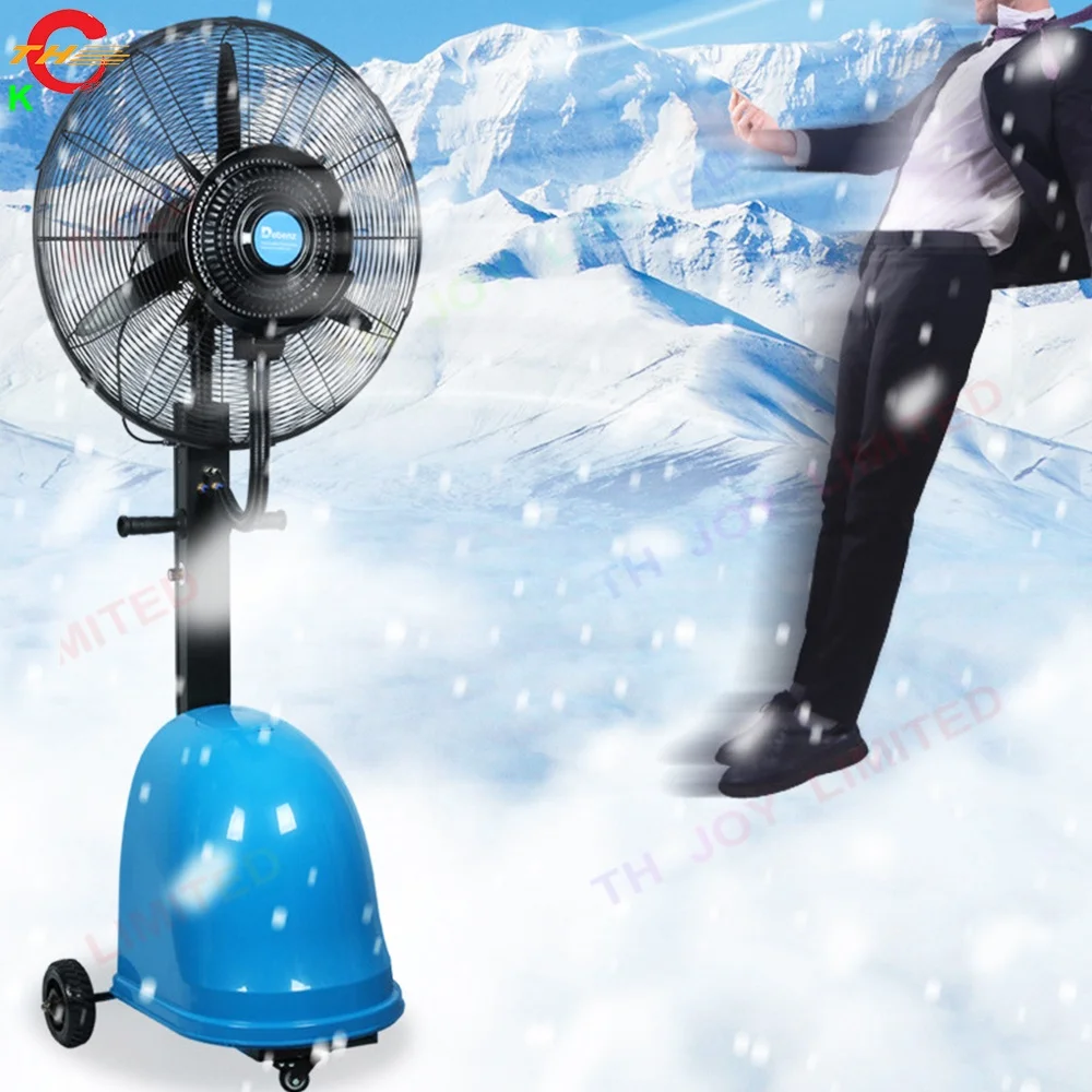 Industrial spray fan Wholesale water cold water atomization outdoor shaking head fan Commercial workshop humidification high-pow