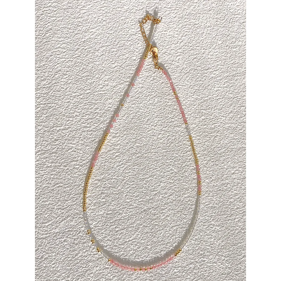 Fashion multi layer bead personalized necklace beaded necklaces women for Girls