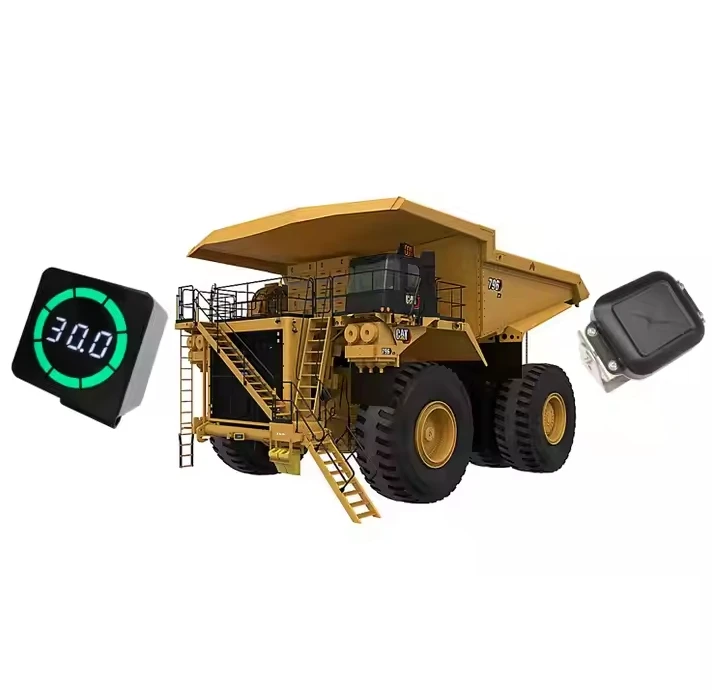 Advanced Blind Spot System Proximity Detection Reversing Radar Collision Warning for Excavator Crane Forklift