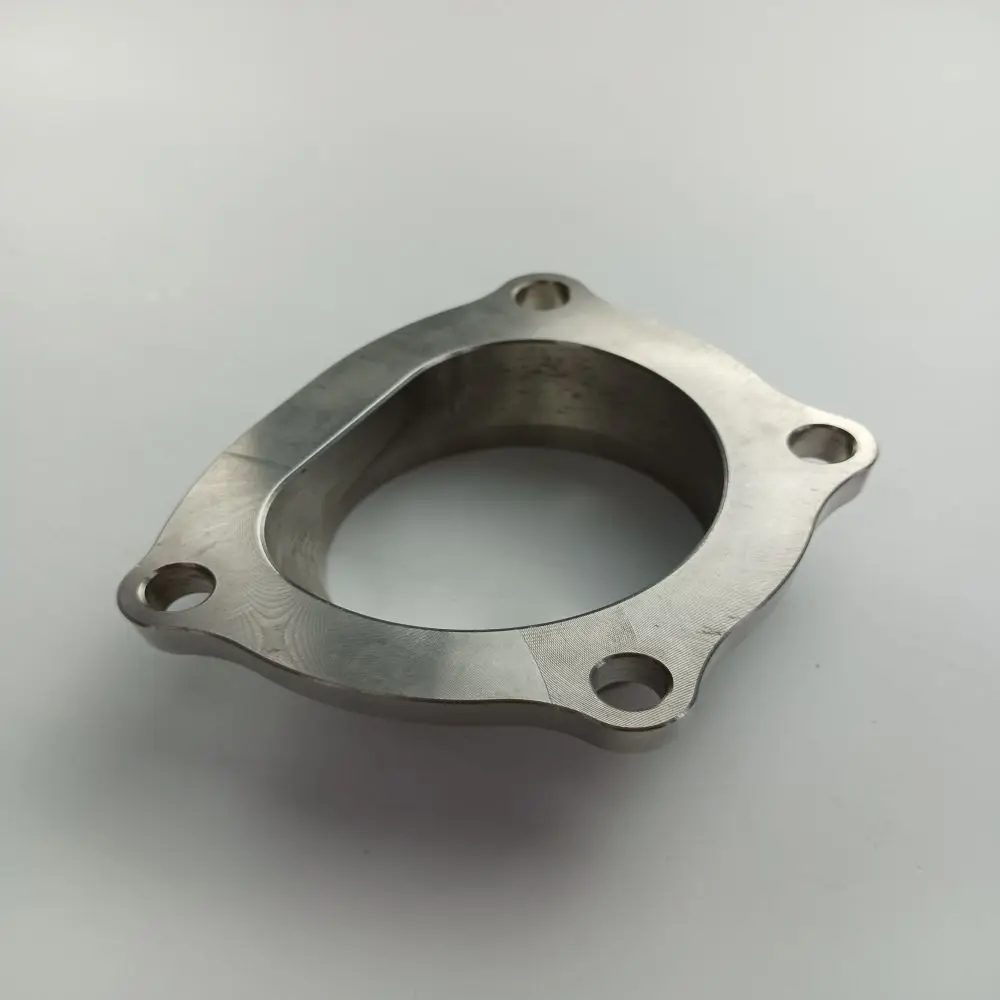Custom Machined Turning Milling Services Processing Fabrication Turned Copper Brass Cnc Machining PartsThrottle Body Flange